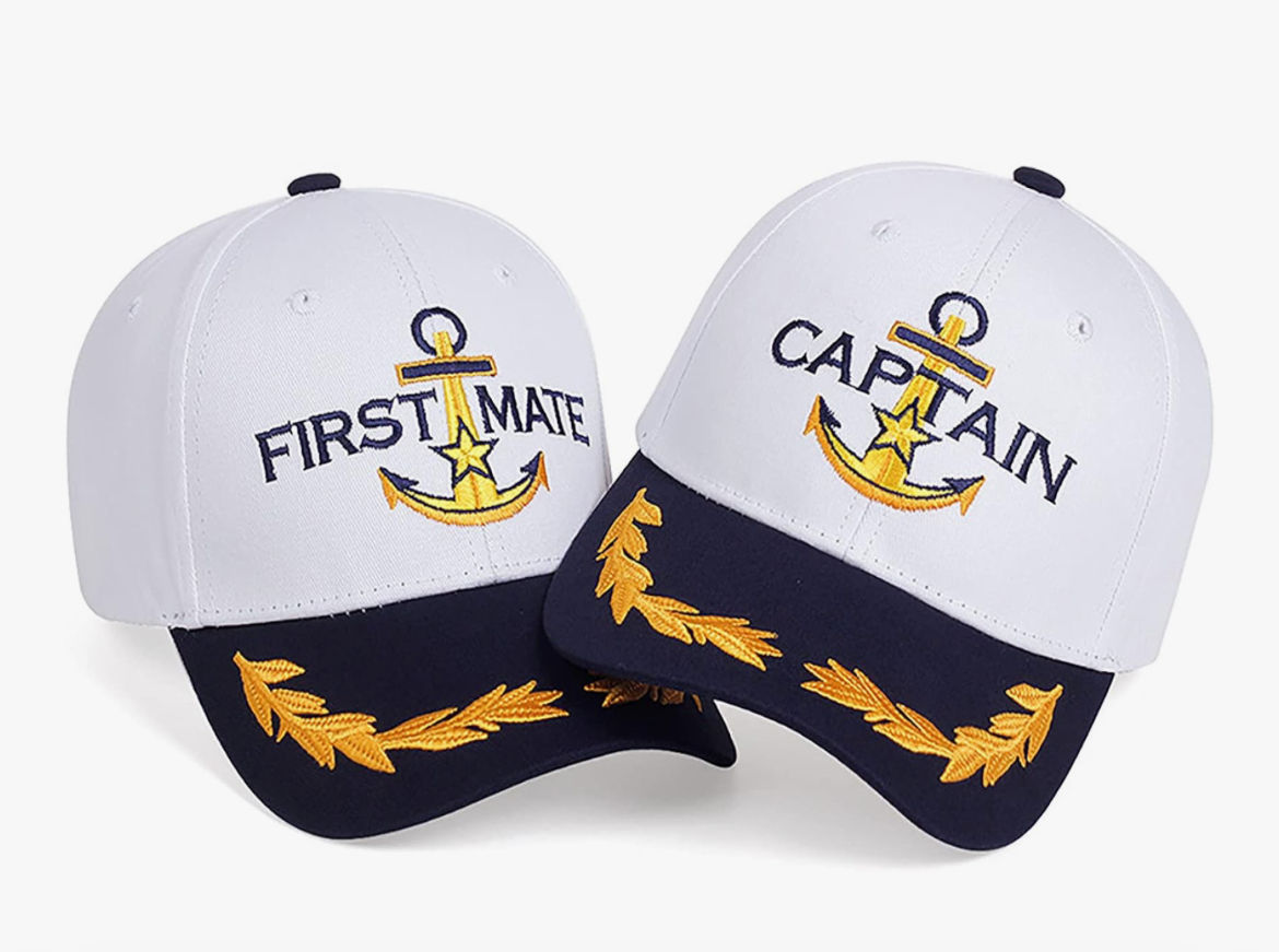 Captain First Mate Cap Set