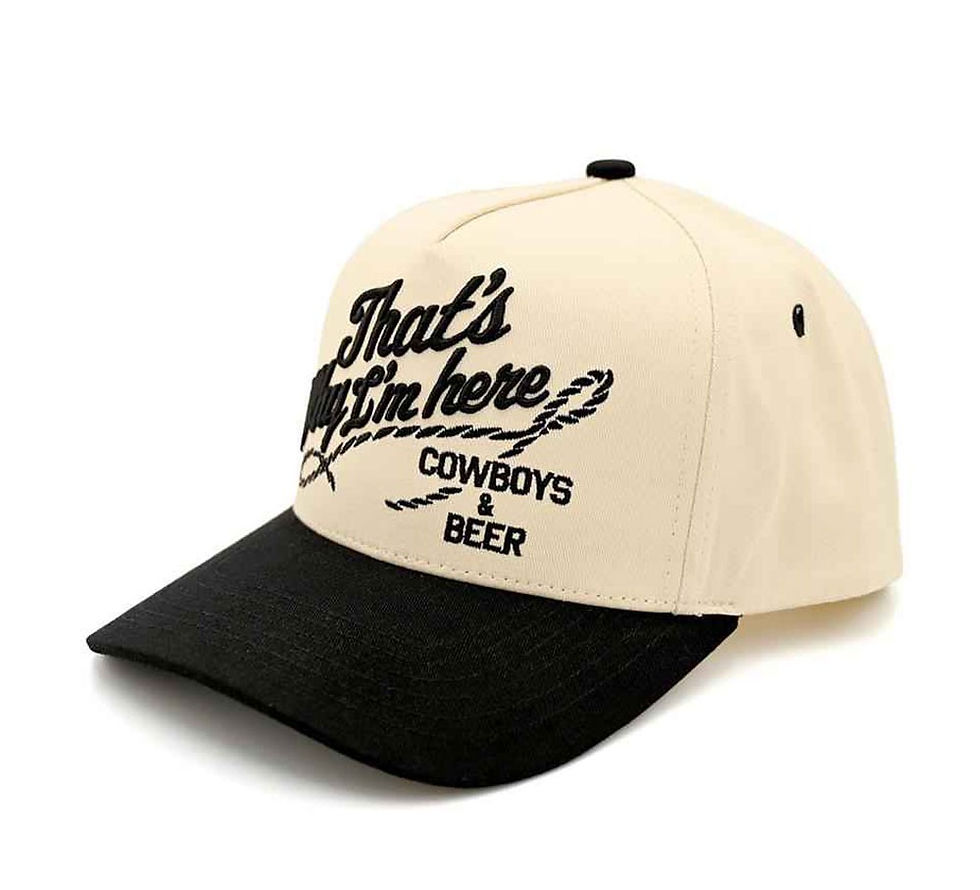 Miniatura: Western Embroidered Caps