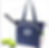 Navy tennis tote bag with tennis balls and monogram; stylish outdoor equipment.