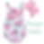 Watermelon print swimsuit with a pink bow and the text Monogram Markets