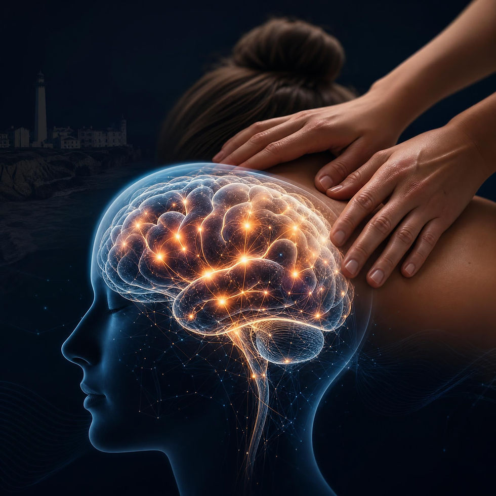 massage et cerveau