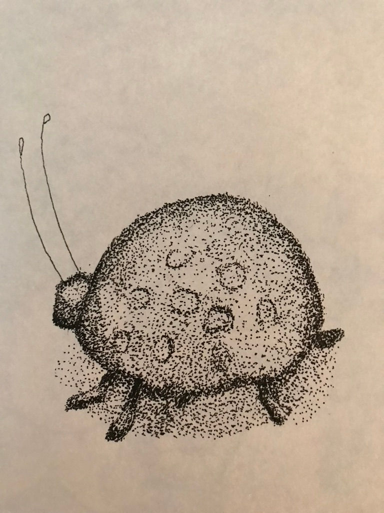 Ladybug statue