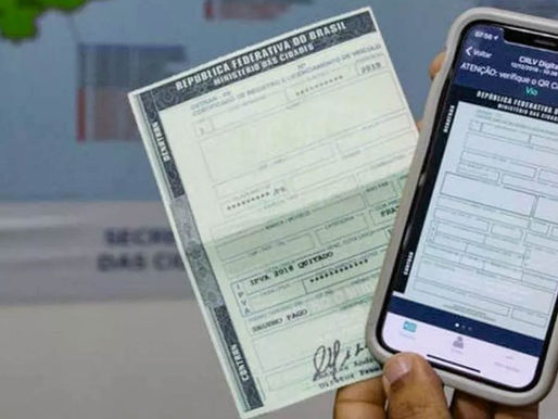 CRLV passará a ser digital e a versão impressa será extinta