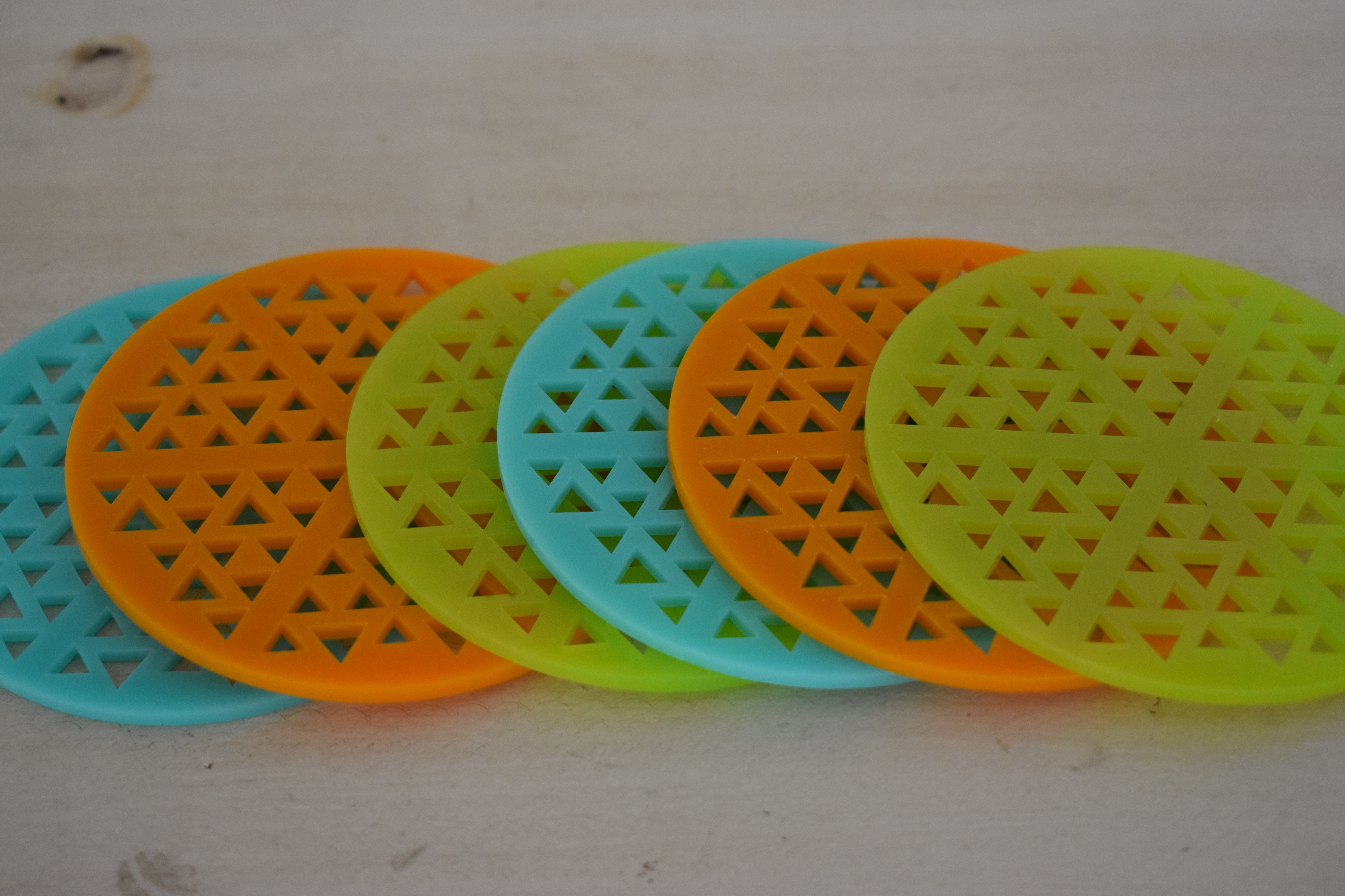 Posavasos Circulo triangular