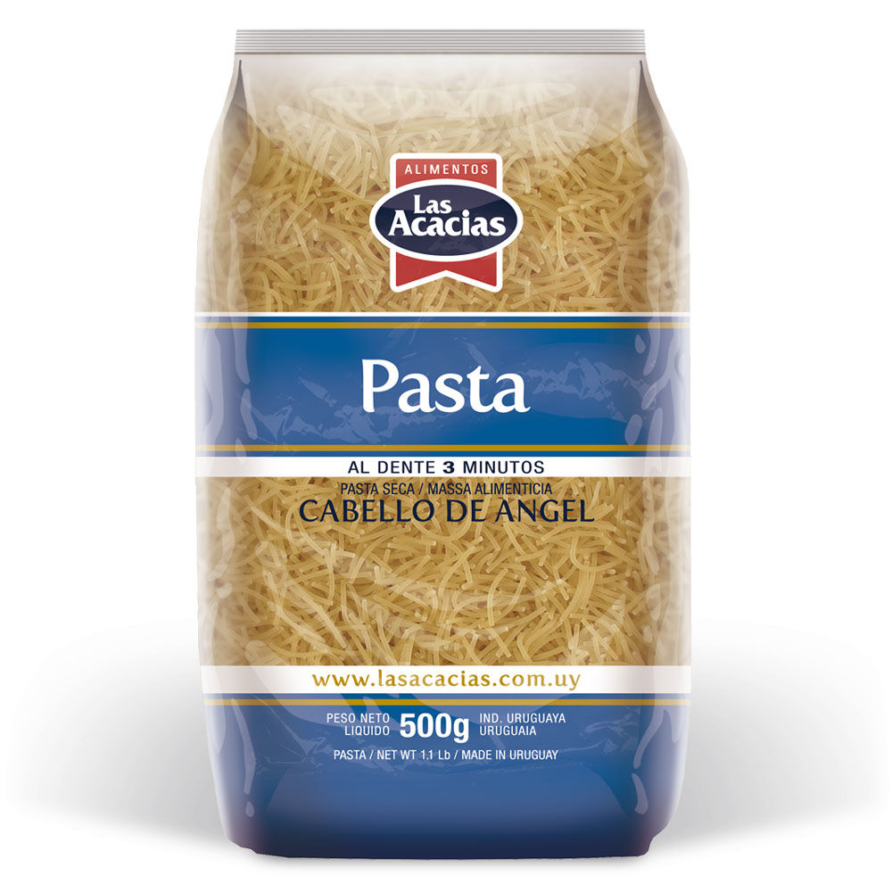 Fideo Las Acacias 500gr Cabello de Angel