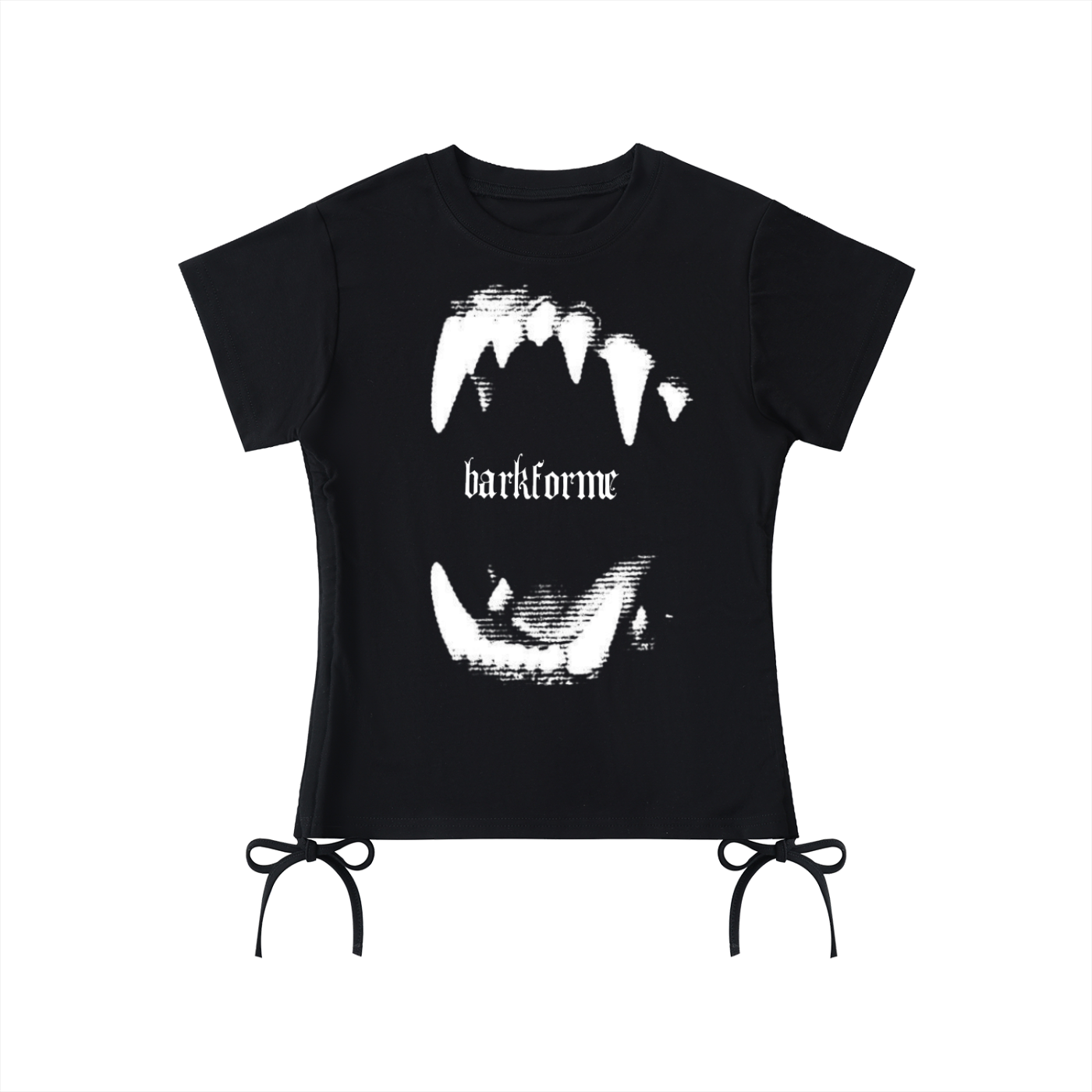 "BARK FOR ME" Bodycon Drawstring T-Shirt
