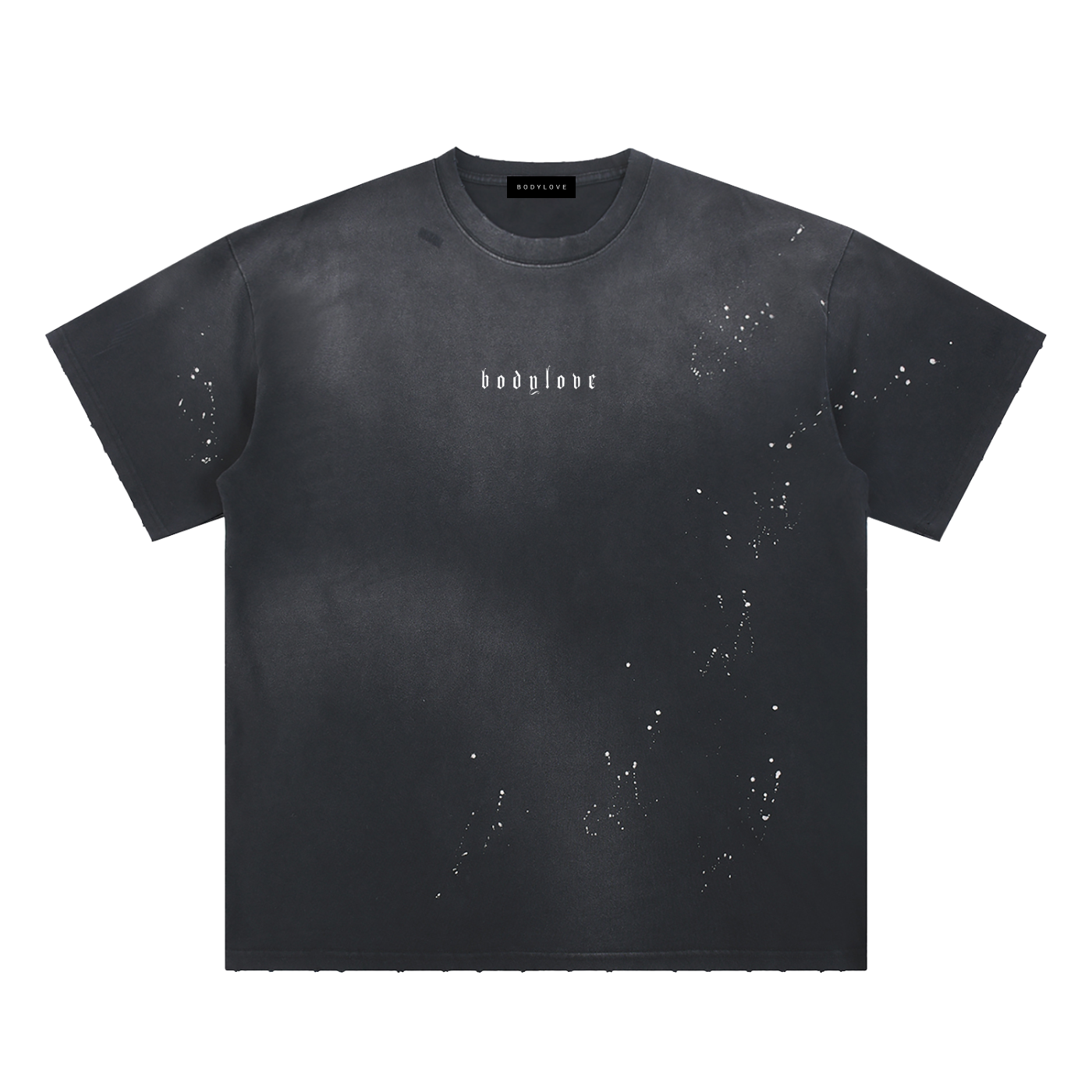 "BARK FOR ME" | Hand-Frayed Paint Splatter T-Shirt