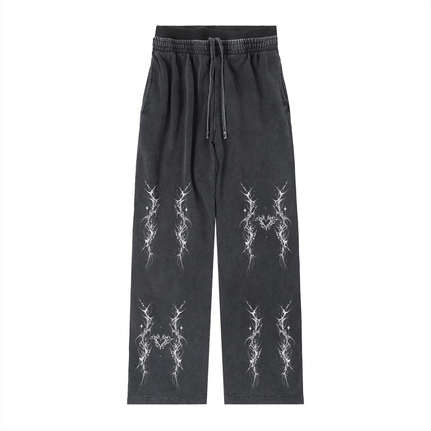 PUNK AF | Vintage Washed Double Waist Pants