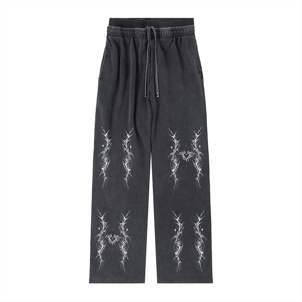 Thumbnail: PUNK AF | Vintage Washed Double Waist Pants