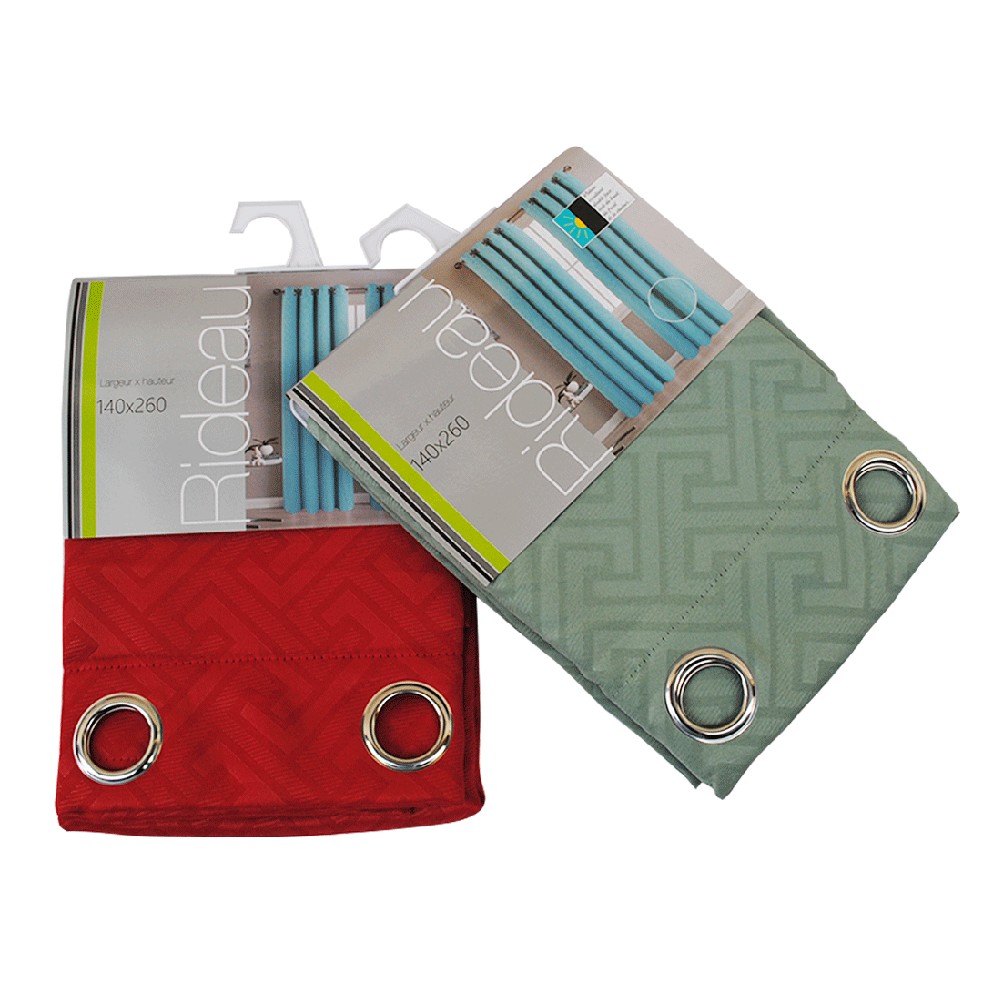 Cortina Sala/Quarto 260x140cm (BL-150)