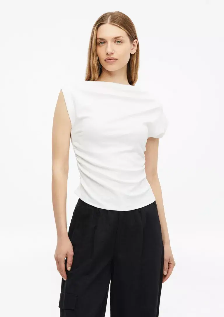 Μικρογραφία: T-SHIRT ME ΑΣΣΥΜΕΤΡΟ ΩΜΟ