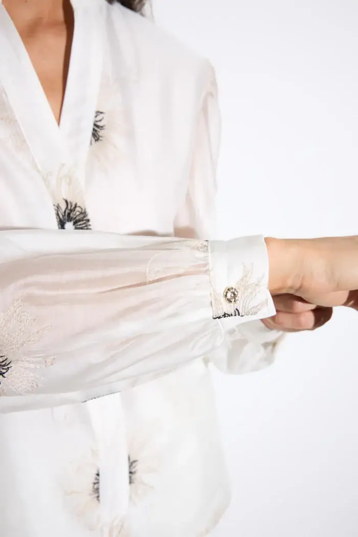 Μικρογραφία: ΠΟΥΚΑΜΙΣΟ ΟΡΓΑΝΤΙΝΑ ΜΕ ΚΕΝΤΗΜΑ