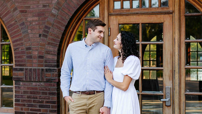 Engagement Session photo at Lafayette Park, St. Louis, MO