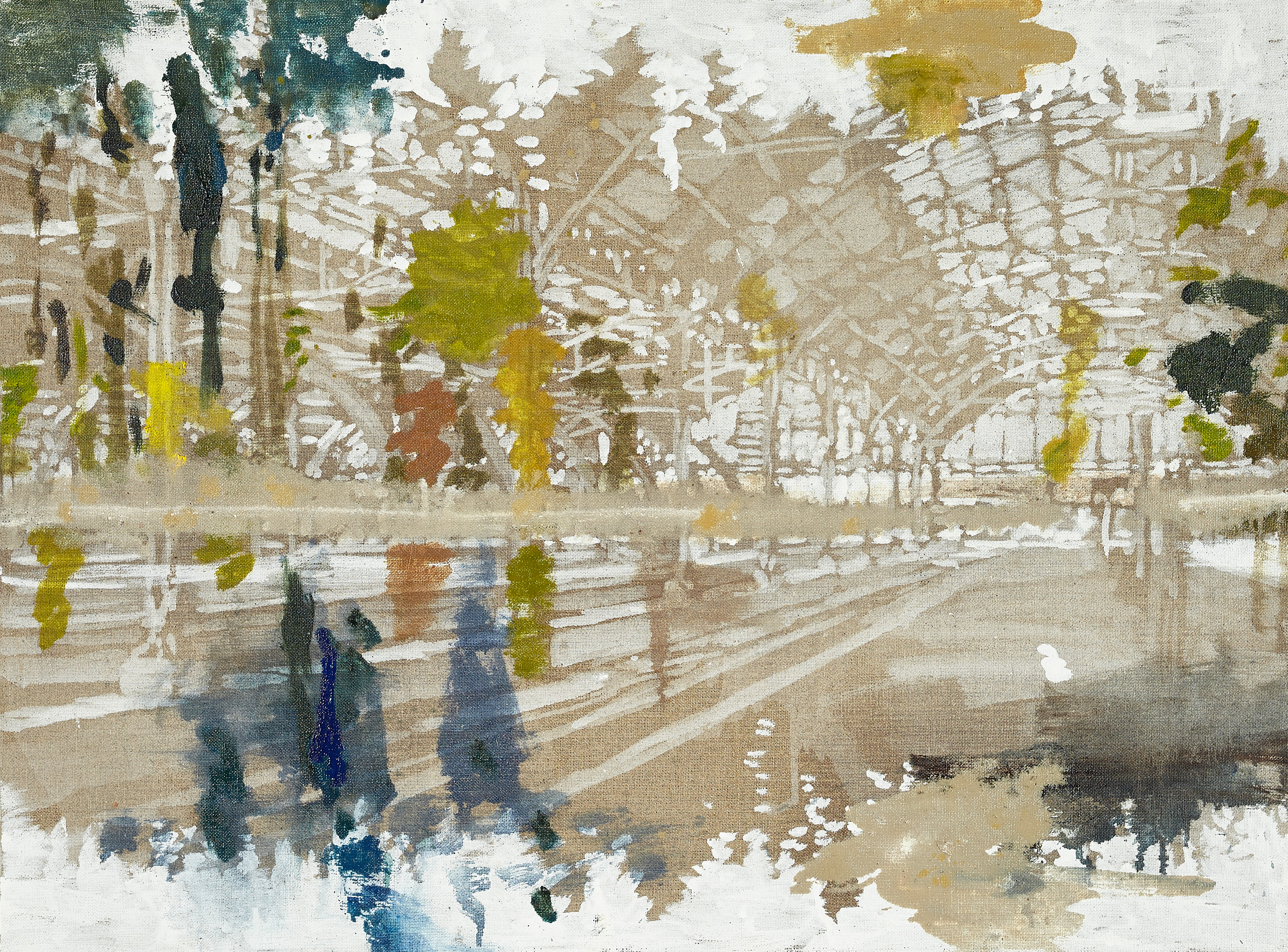 Ved bredden, nu, 60 x 80 cm,2015