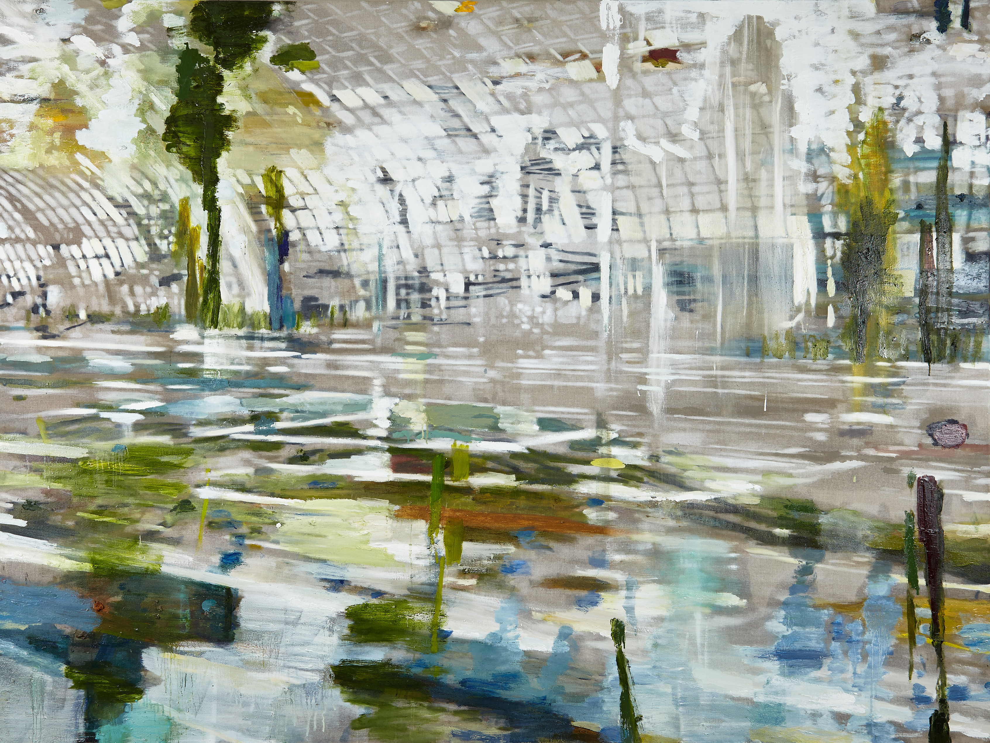 Samtidigt, flere steder, 180 x 240 cm, 16
