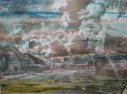 Liv i Vrå, 120 x 160 cm, 2021