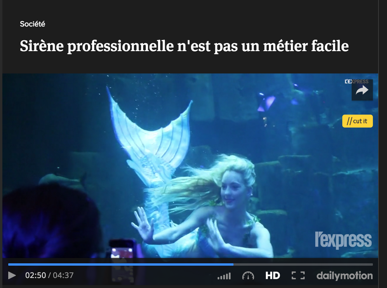Reportage l'Express