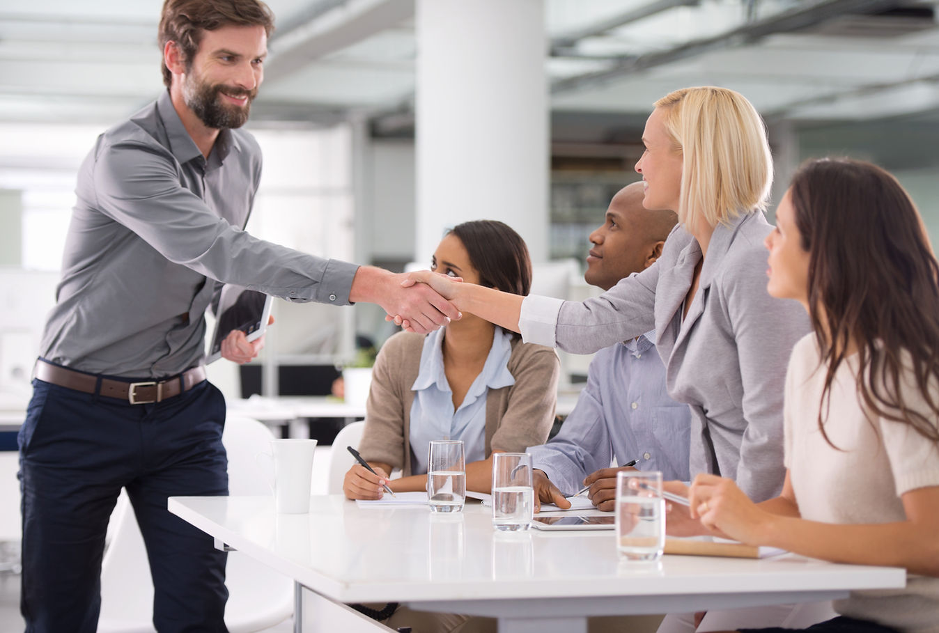 Meeting the Staff