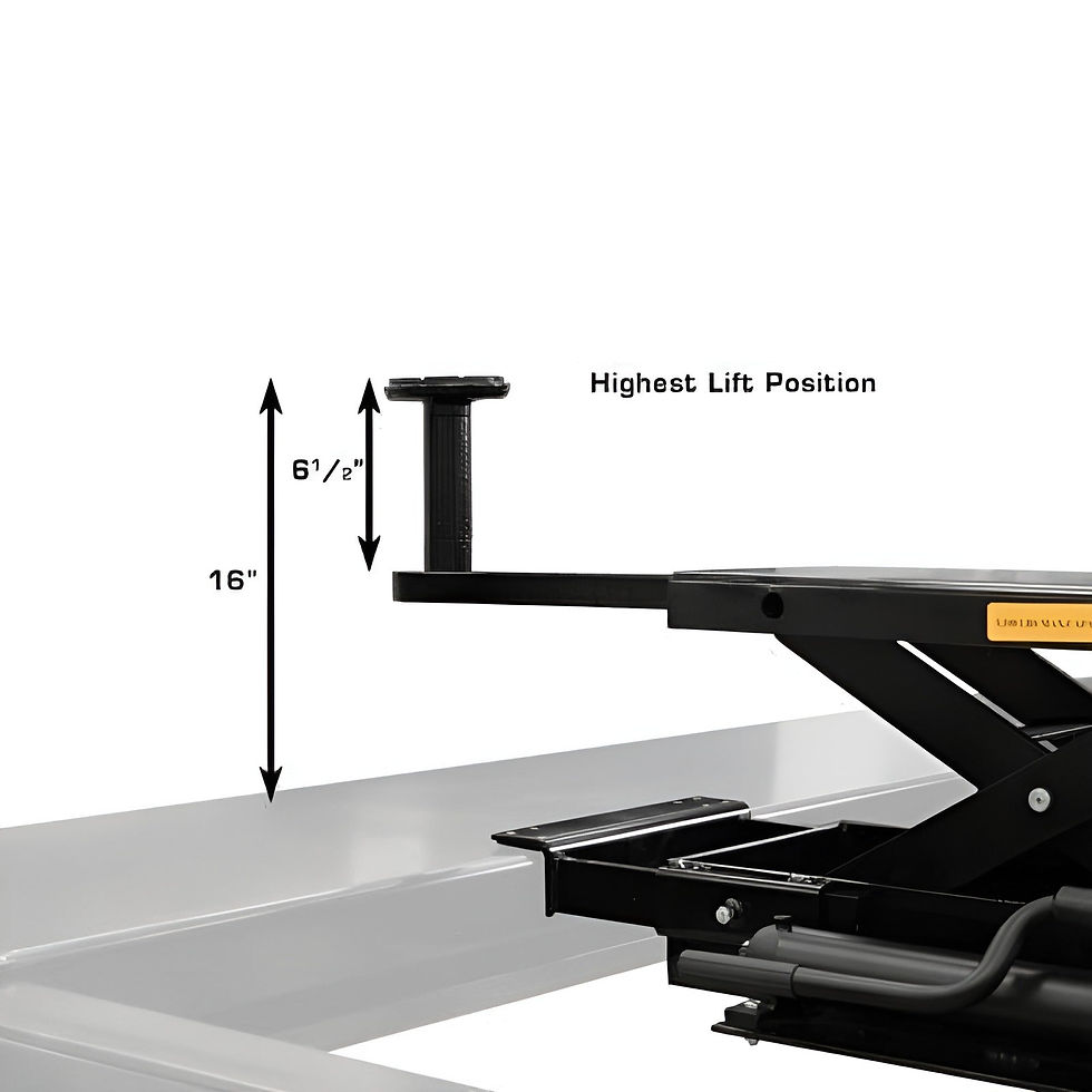 Thumbnail: Atlas RJ-35 Sliding Hydraulic Rolling Jack – 3,500 lb, for Four-Post Lifts