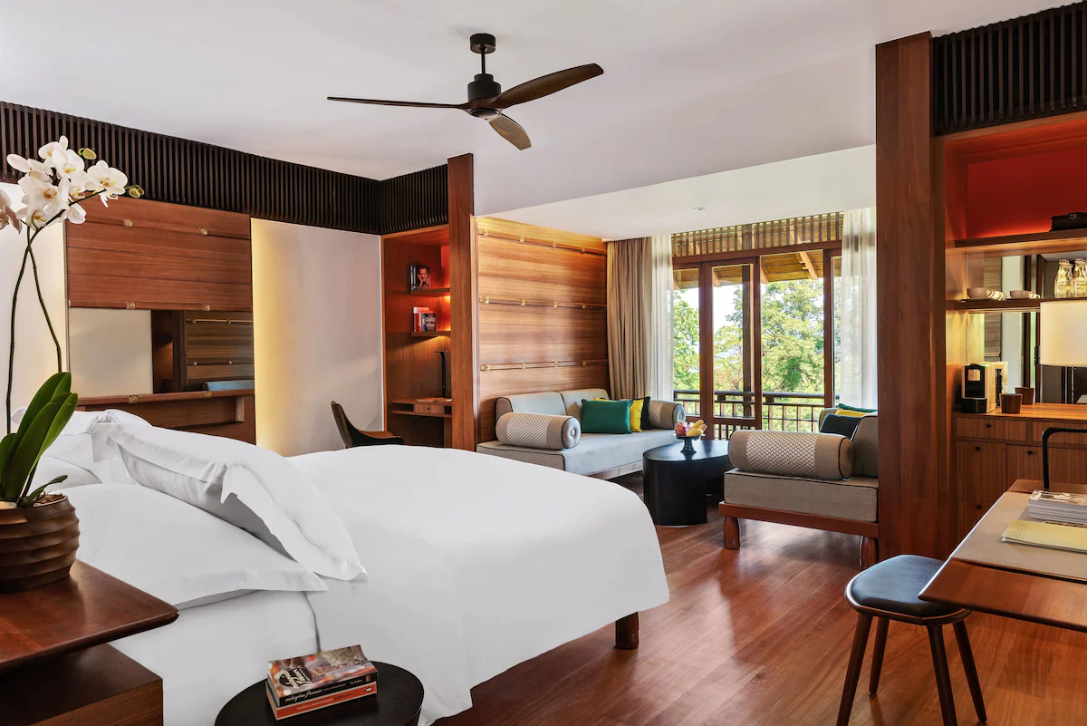 Une chambre à l'hôtel The Datai à Langkawi