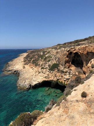 Crique sur l'île de Comino