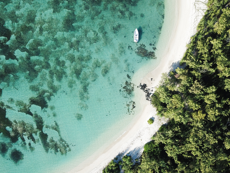 Plage à l'Île Maurice