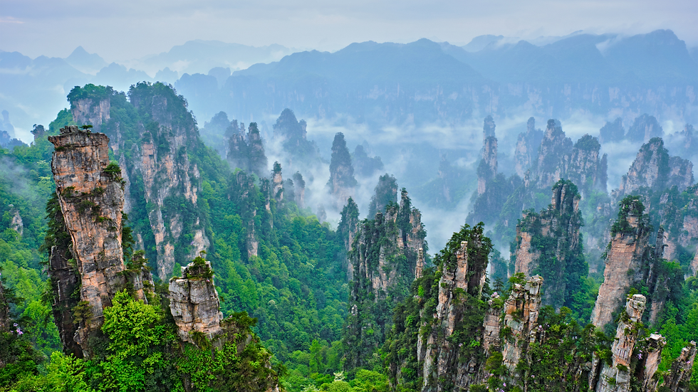 Parc National de Zhangjiajie en Chine