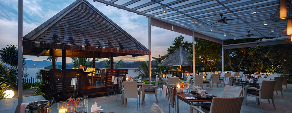 Restaurant de l'hôtel Gaya Island Resort