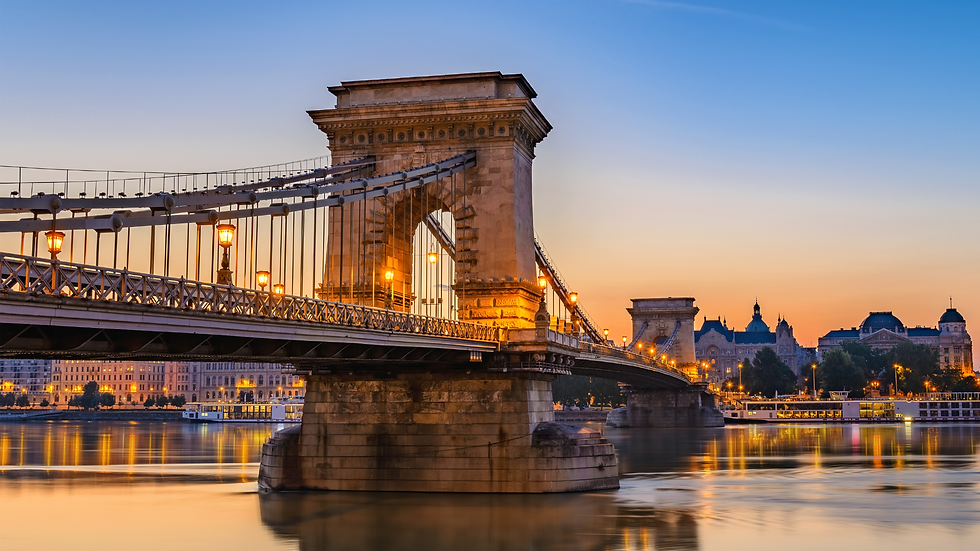 Le Pont des Chaînes de Budapest