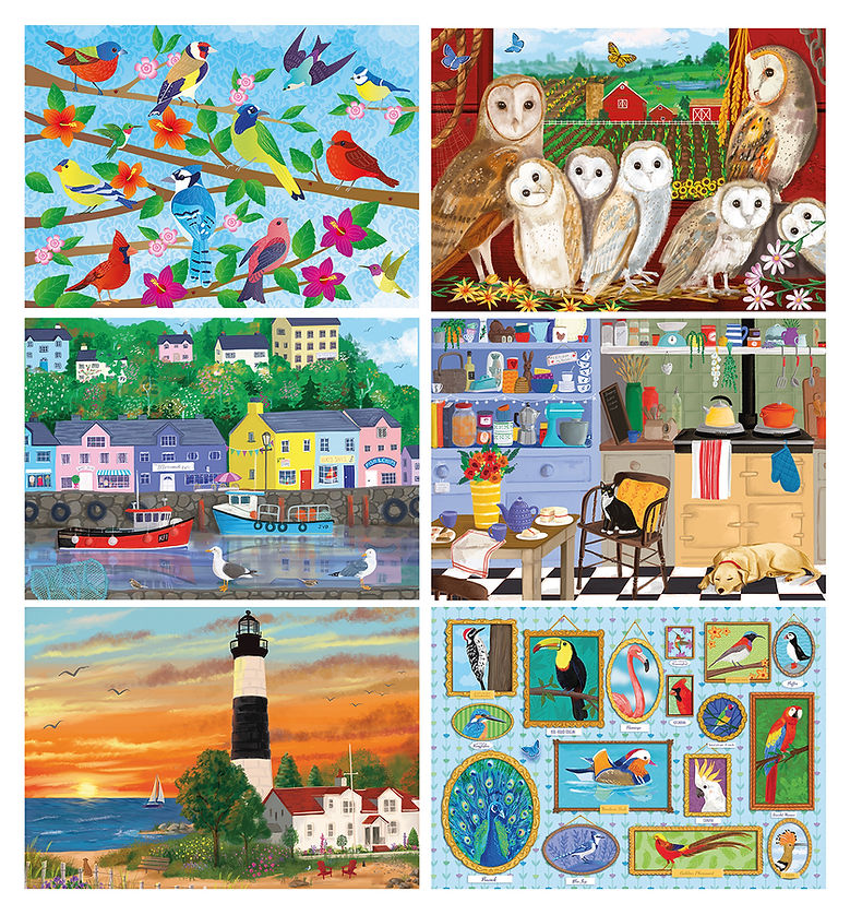 beautiful jigsaw puzzles