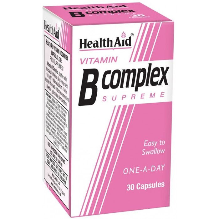 HealthAid Vitamin B Complex Supreme (30 Capsules)