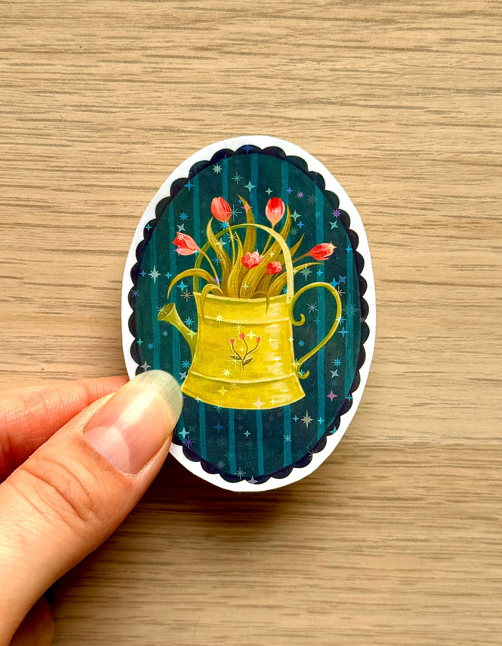 Miniature : 4 stickers collection "printemps"