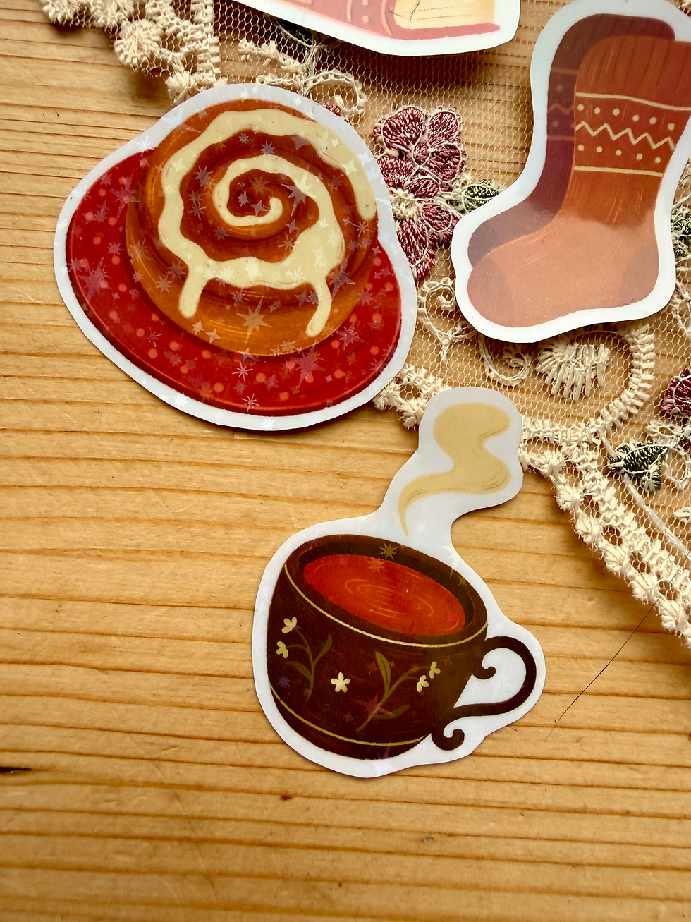 Miniature : 4 stickers collection "Cosy"
