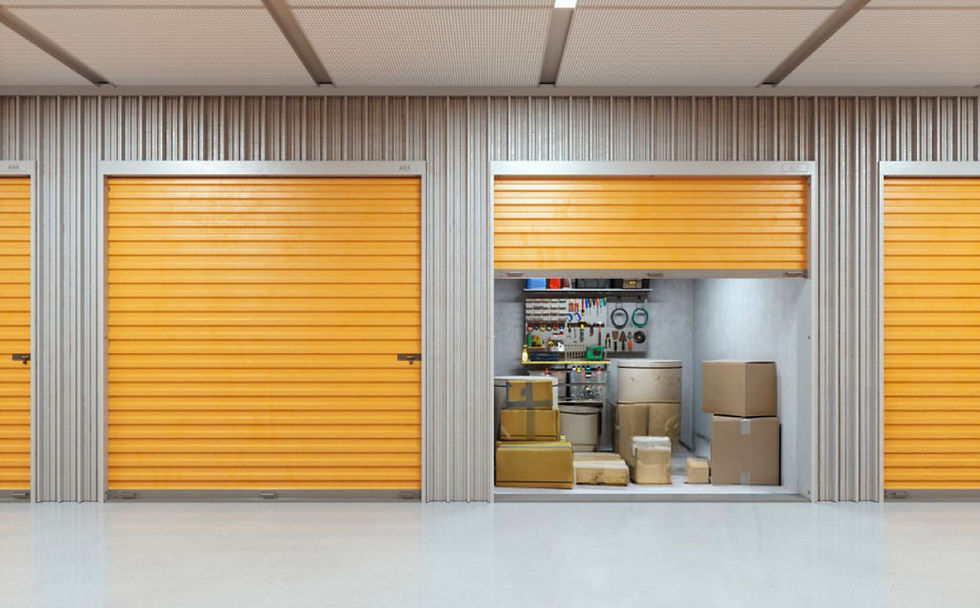 Centro de almacenamiento de trasteros self-storage