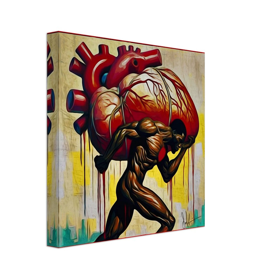 Thumbnail: Bleeding Heart Canvas