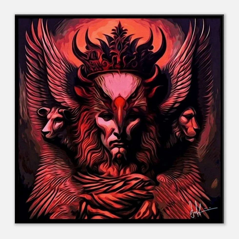 Thumbnail: Ezekiel 1:10 Canvas
