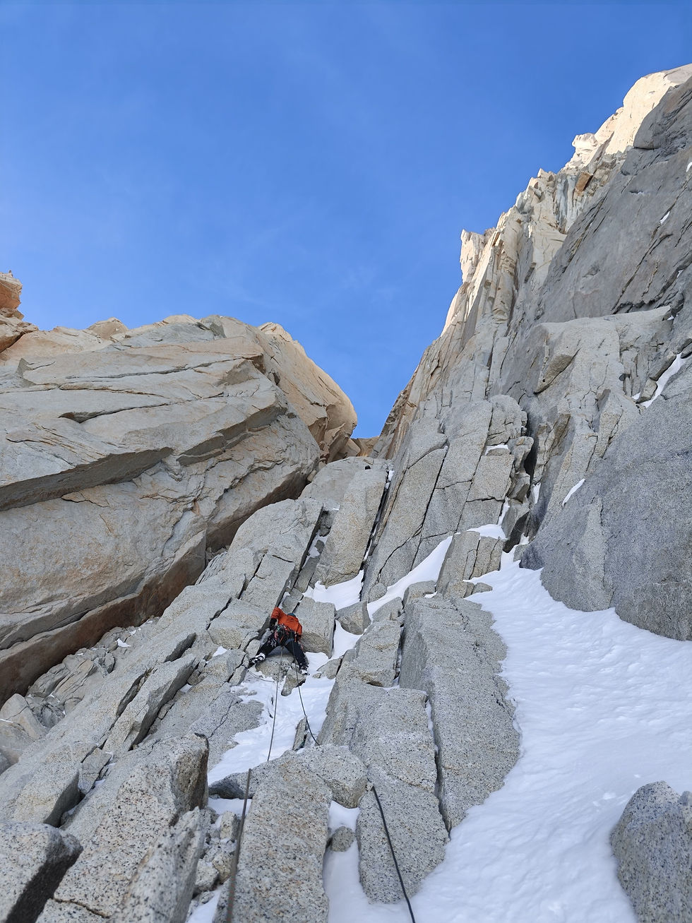 Boots or rock shoes? A classic conundrum in Patagonia