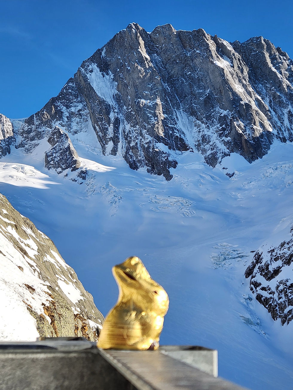 An exception to all the above rules. Easter in the Alps