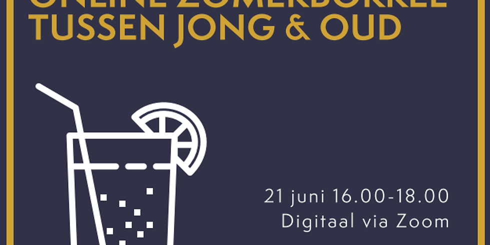 Zomerborrel tussen jong en oud