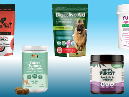 Range of dog probiotics
