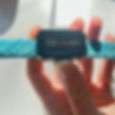 Pawfit lite tracker on a small collar