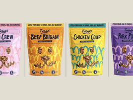 Tuggs dog food range