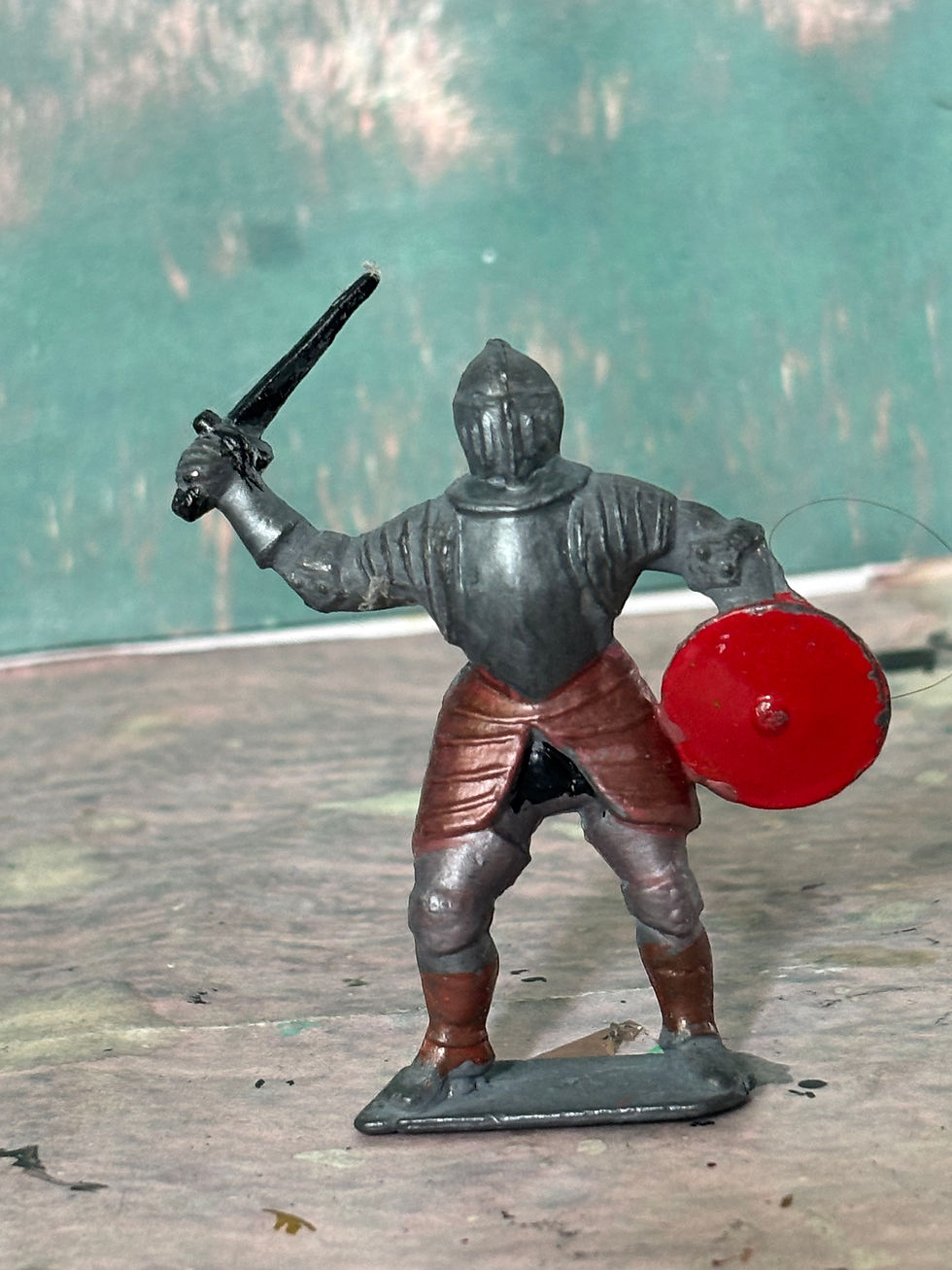 Thumbnail: Crescent  54mm Hollow Cast Metal Knights Ind. Assorted