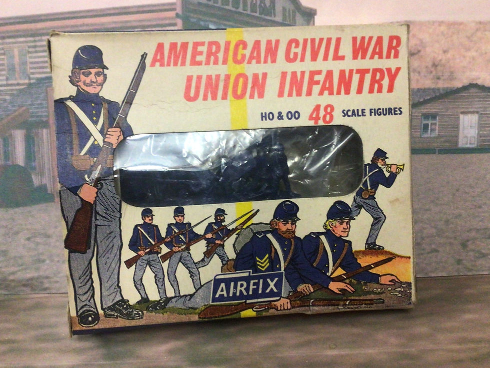 Thumbnail: Airfix 1/72 Union Infantry  S10-50 Full 48/48 Figures Boxed