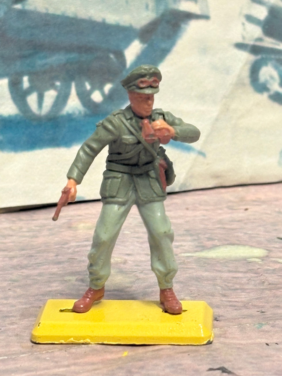 Thumbnail: Vintage Britains Deetail Afrika Korp Figures Ind.