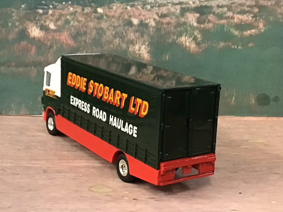 Thumbnail: Corgi Scania Short Wheel Base Lorry Super Hauliers Eddie Stobart Scale 1:64