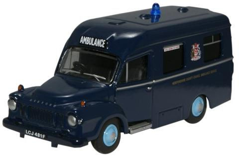 Oxford Diecast Herefordshire Bedford J1 Lomas Ambulance