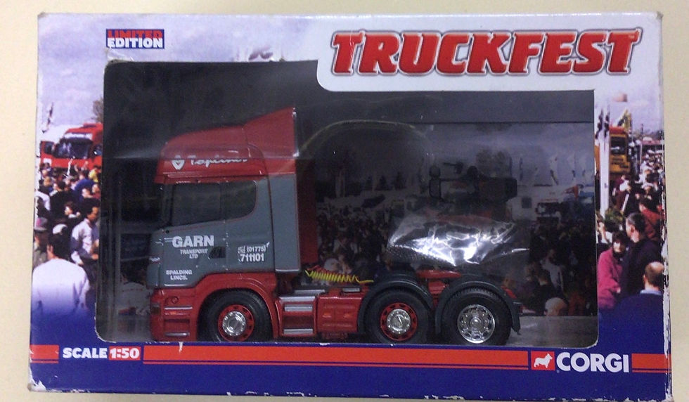 Thumbnail: Corgi Truckfest CC13702 Scania R Series Garn Transport 1/50