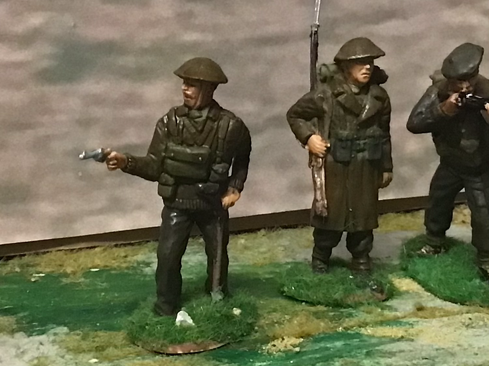 Thumbnail: 4x Revells 1/32 WWII Scottish Infantry Painted