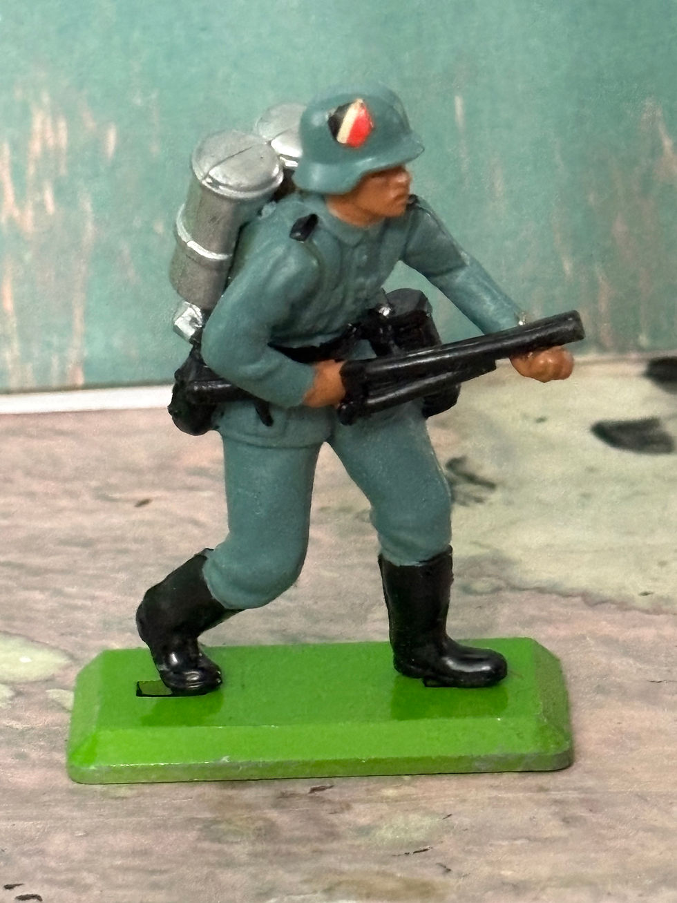 Thumbnail: Vintage Britains Deetail German Infantry Various Figures